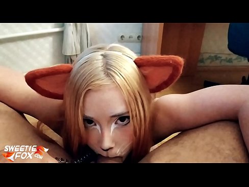 ❤️ Kitsune gbe dick ati pẹlu ni ẹnu rẹ ️❌ Ohun onihoho ti ile  ❌❤